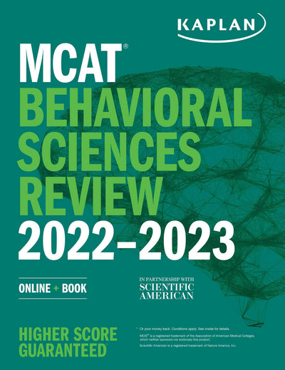 MCAT Behavioral Sciences Review 2022-2023: Online + Book (Kaplan Test Prep)