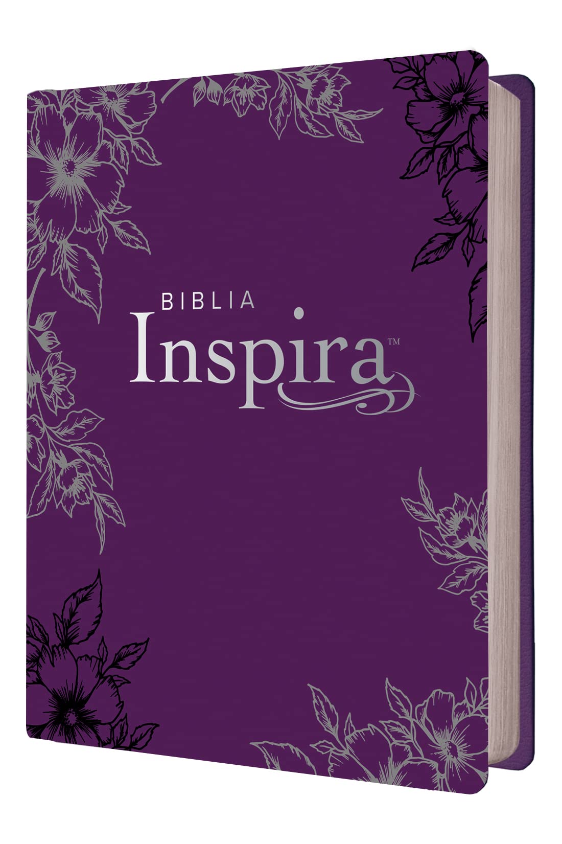 Biblia Inspira NTV (Tapa dura de SentiPiel, Lavanda): La Biblia que inspira tu creatividad (Spanish Edition)