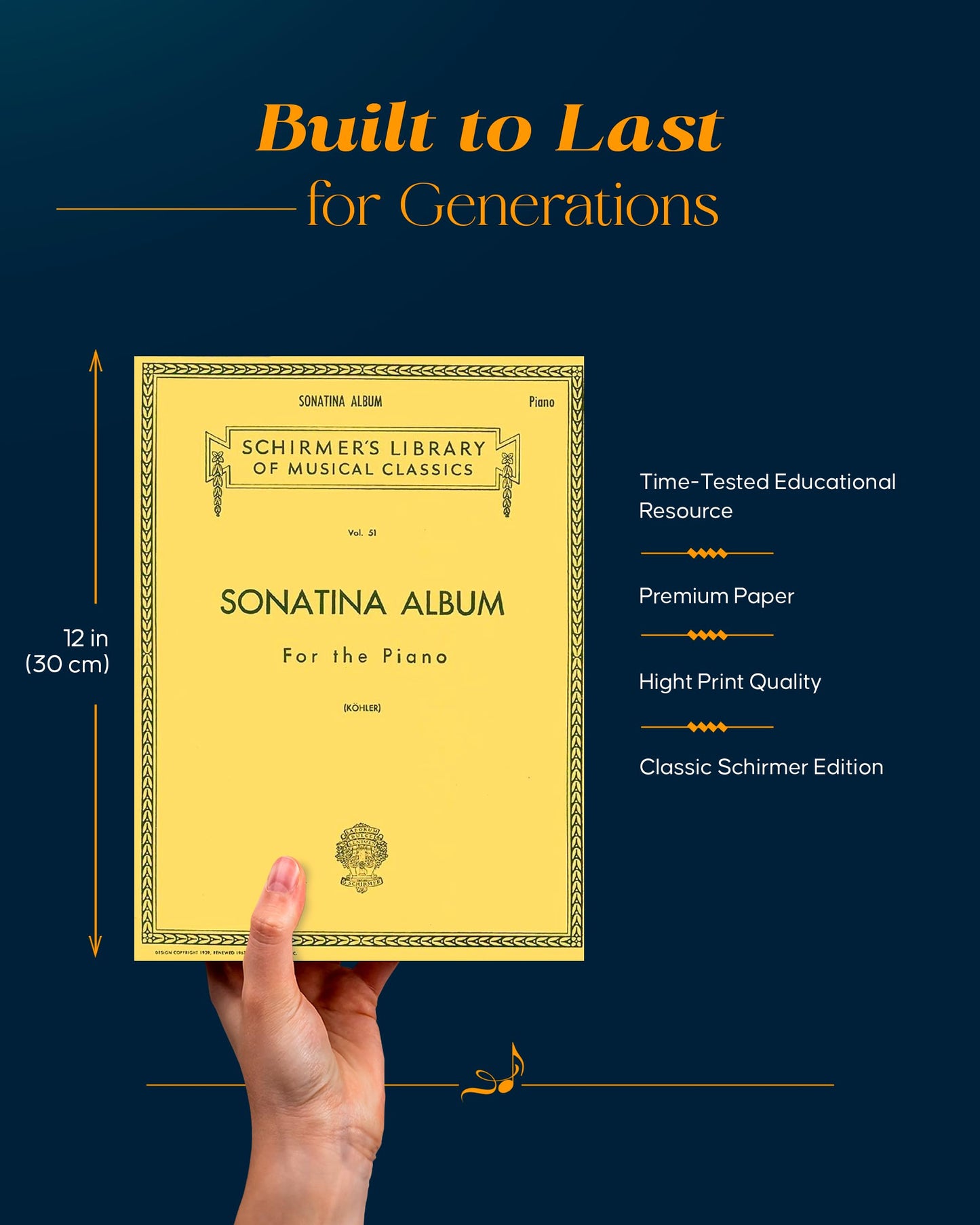 Sonatina Album: Schirmer Library of Classics Volume 51 Piano Solo (Schirmer's Library of Musical Classics)