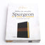 RVR 1960 Biblia de estudio Spurgeon, negro/marrn smil piel (Spanish Edition)