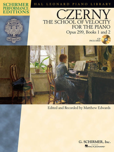Carl Czerny: The School of Velocity for The Piano  Op. 299 Books 1 and 2  Advanced Piano Technique Studies with Online Audio  Classical Piano ... and Pianists (Schirmer Performance Editions)