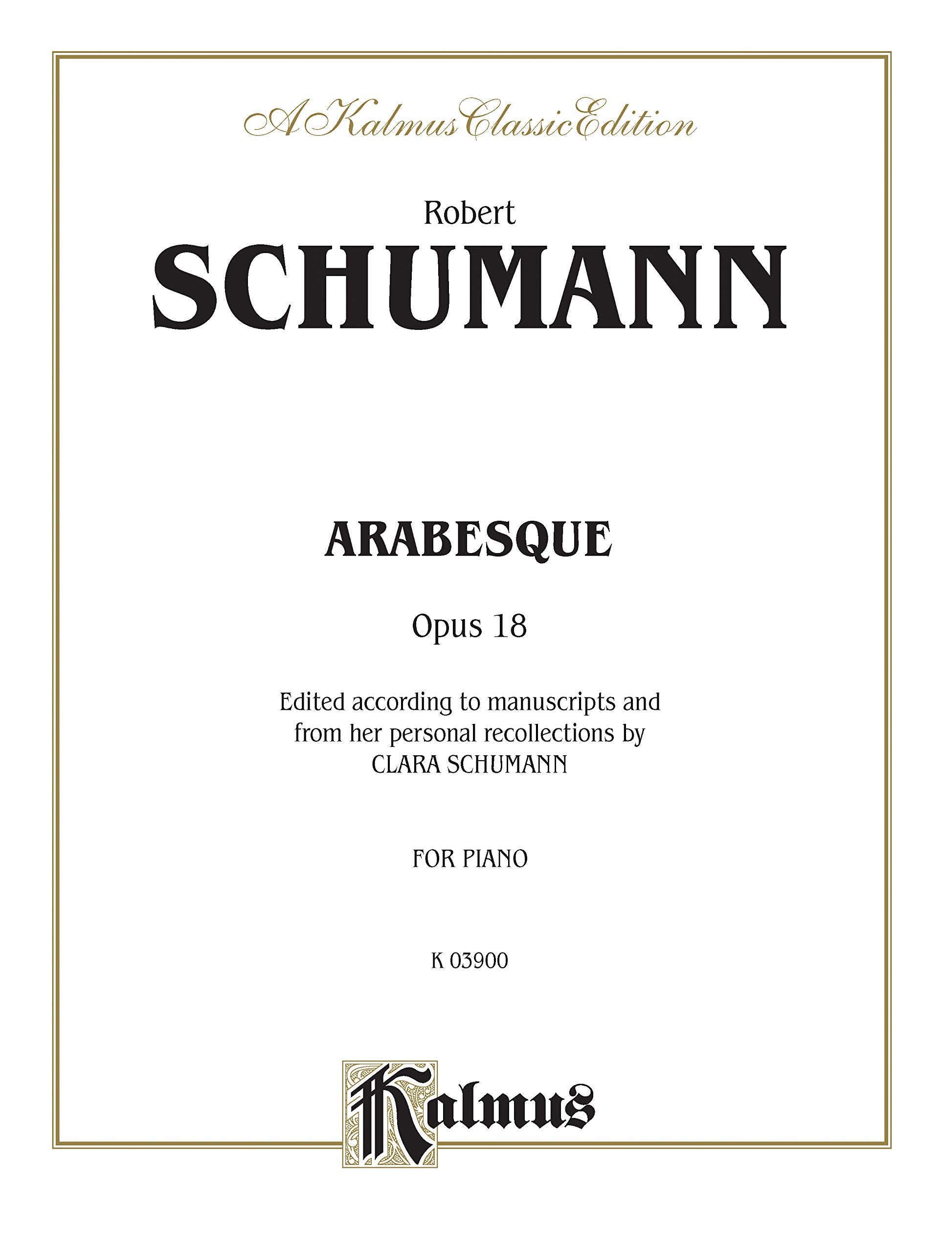 Arabesque, Op. 18 (Kalmus Edition)