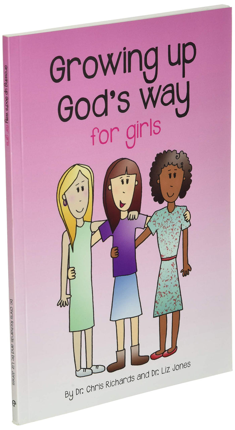 Growing Up God's Way for Girls — back cover