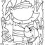 Funny Faces Coloring Sticker Book - Pirates Includes 2 Pages with Over 50 Stickers 16 Pages