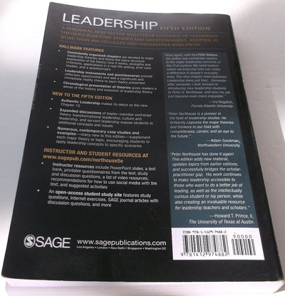 Leadership: Theory and Practice
