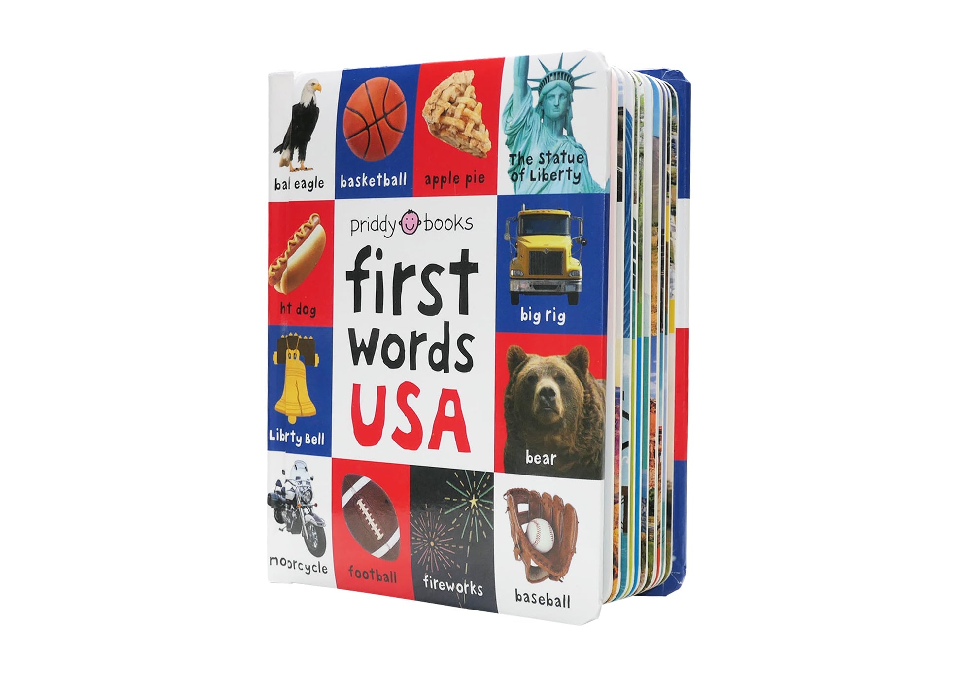 First 100 Words USA: A padded book-perfect for little hands to hold