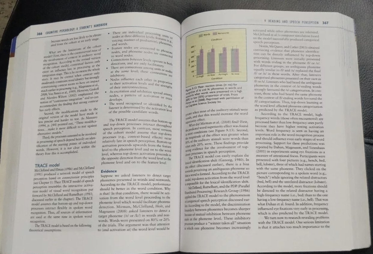Cognitive Psychology: A Student's Handbook, 6th Edition