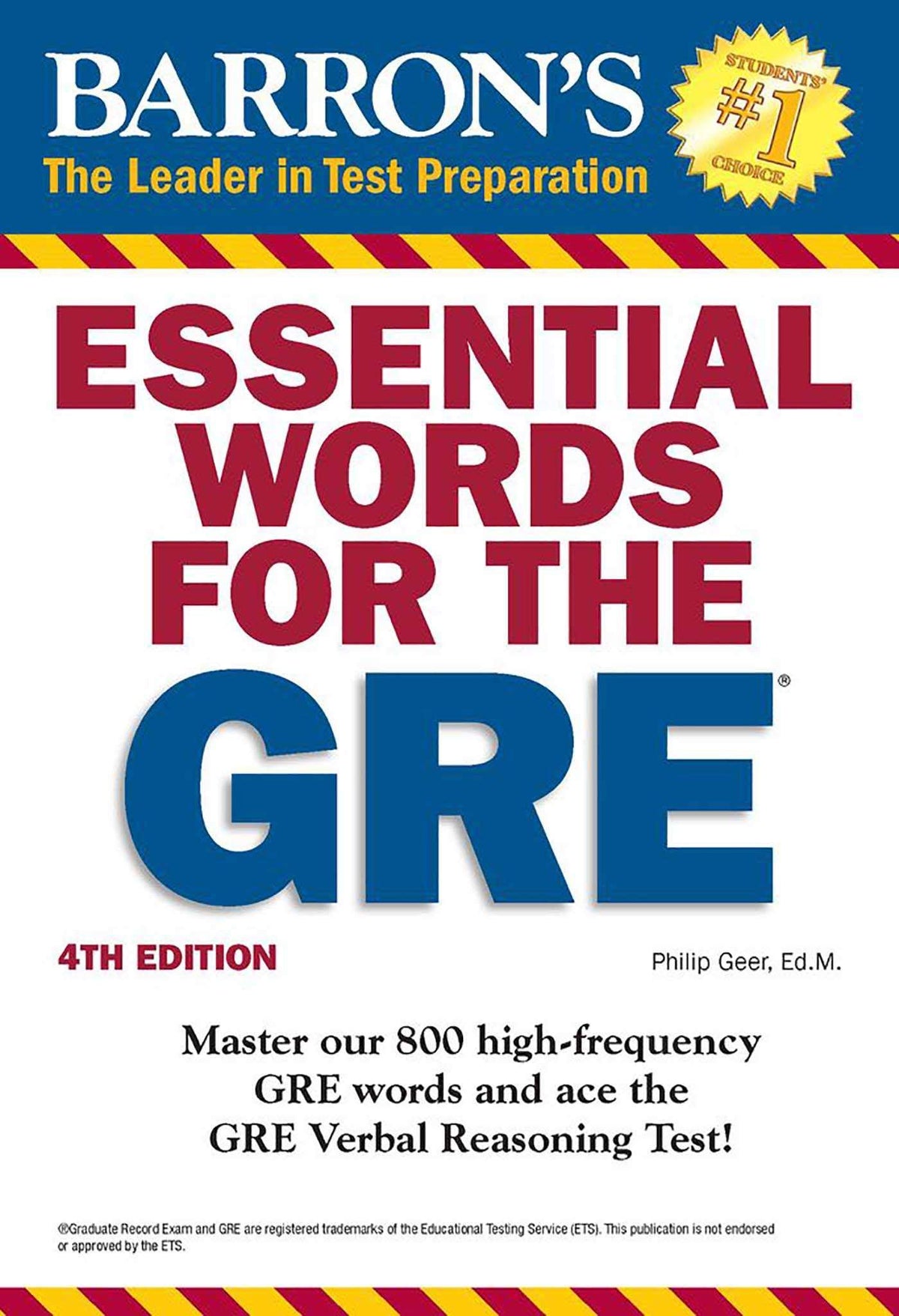 Essential Words for the GRE (Barron's Test Prep)