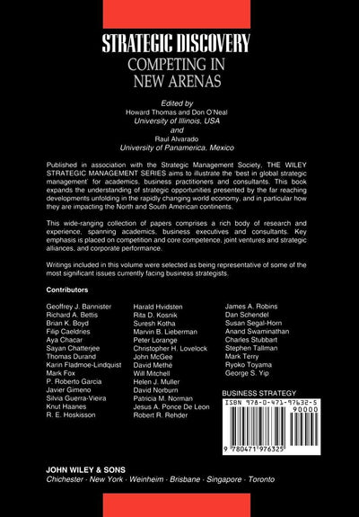 Strategic Discovery: Competing in New Arenas (Strategic Management Series)