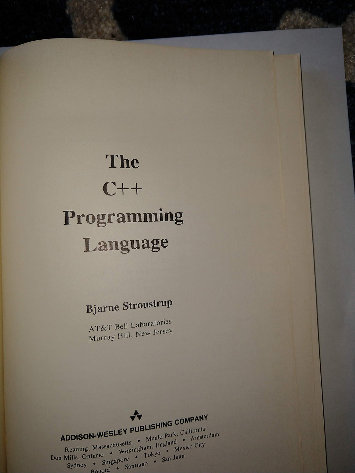 The C++ programming language (Addison-Wesley series in computer science)