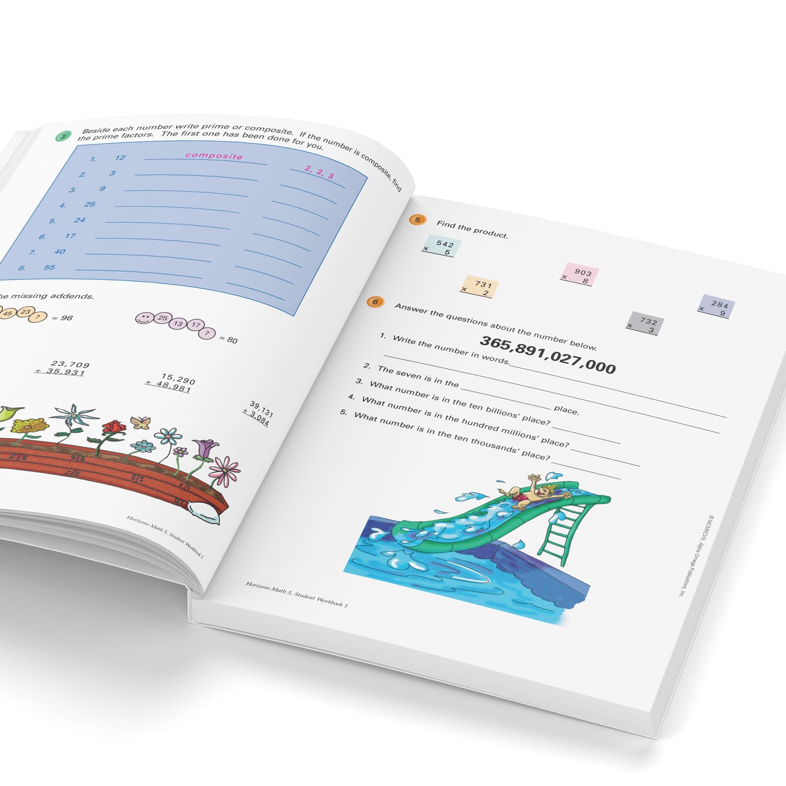 Horizons Math 5th Grade Student Book 1 (Lifepac)