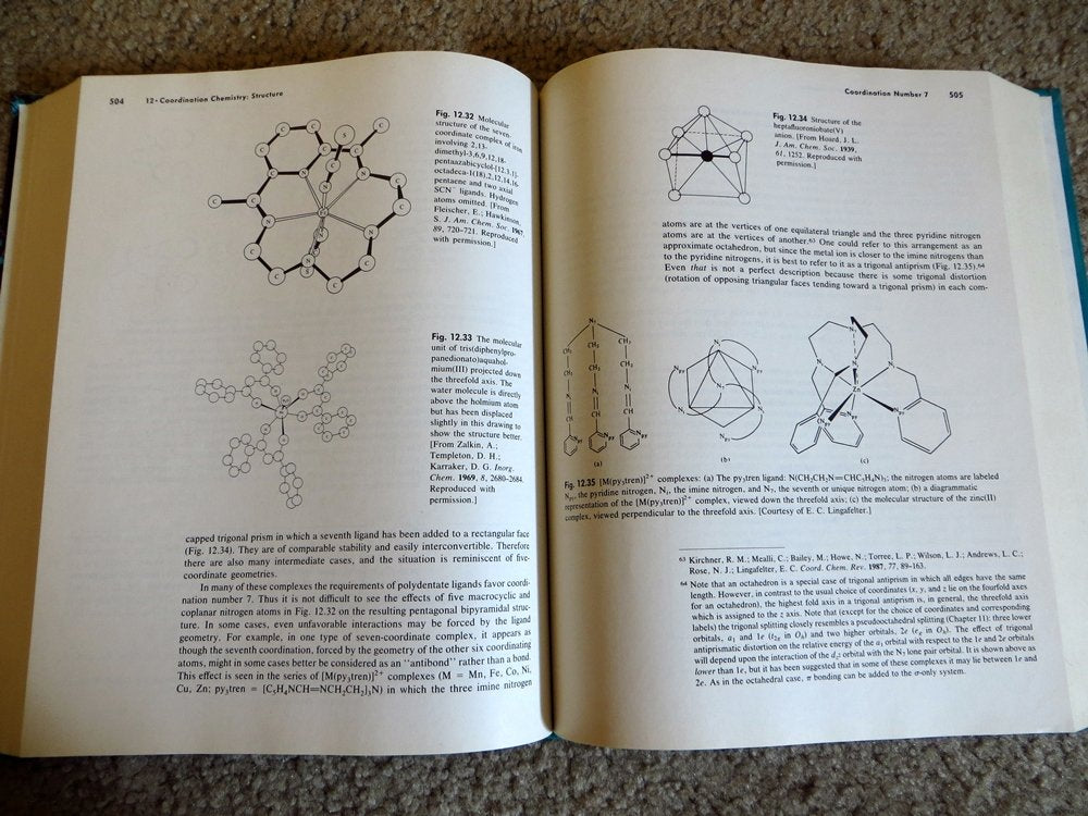 Inorganic Chemistry: Principles of Structure and Reactivity
