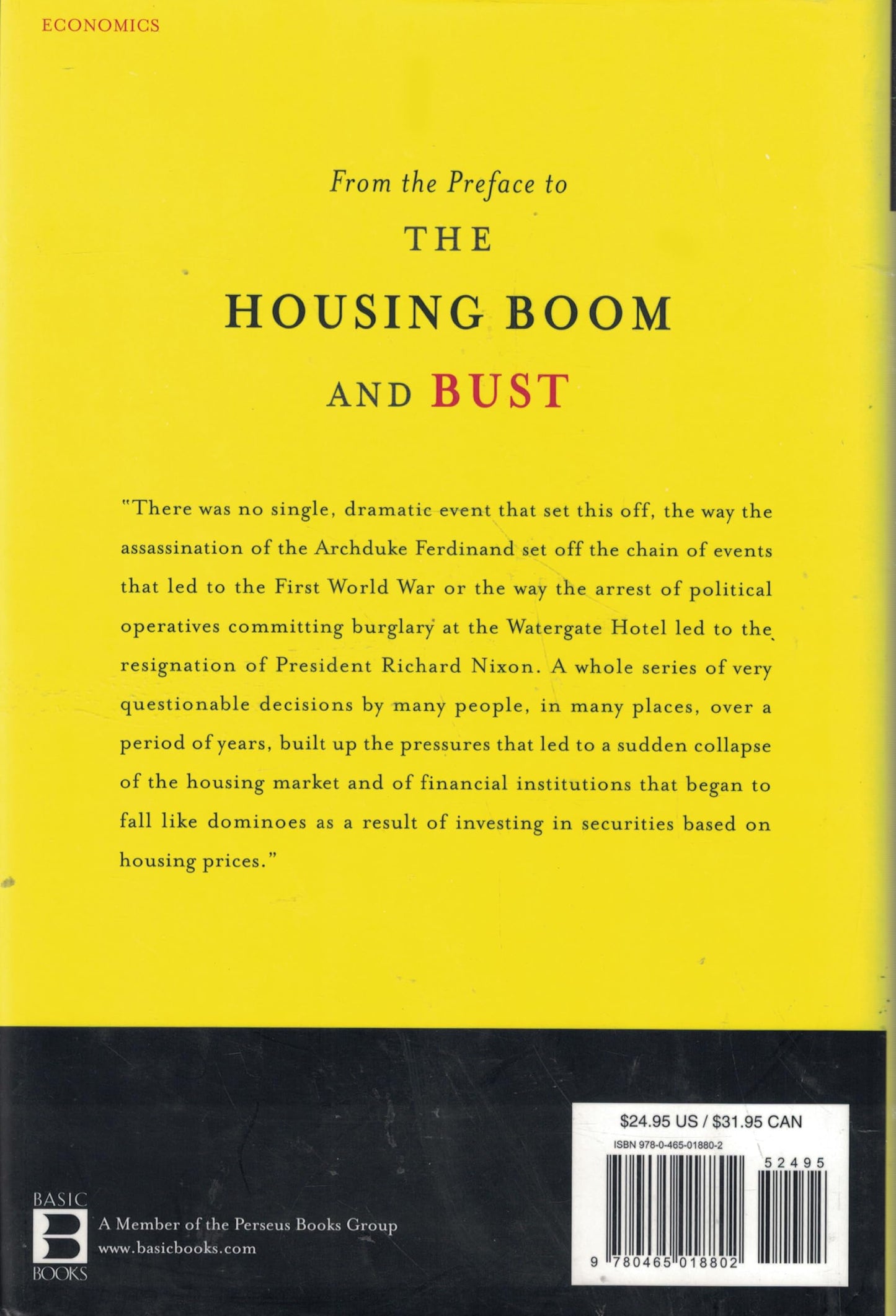 The Housing Boom and Bust by Sowell, Thomas
