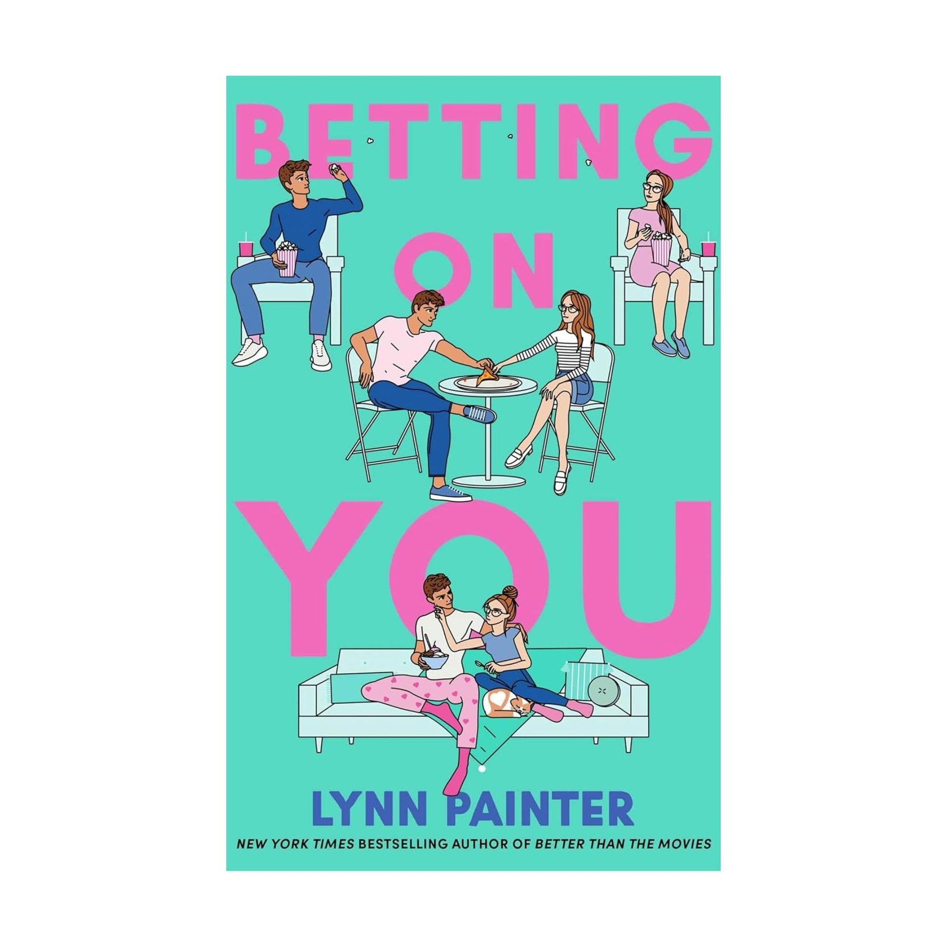 Lynn Painter 4 Books Collection Set: Better Than the Movies, Nothing Like the Movies, Betting on You and The Do-Over
