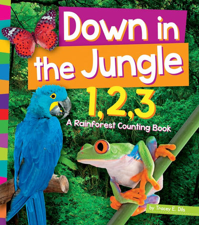 Down in the Jungle 1,2,3: A Rainforest Counting Book (1, 2, 3 Count With Me, Amicus Readers, Level 1)
