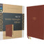 NIV, Wide Margin Bible (A Bible that Welcomes Note-Taking), Leathersoft, Brown, Red Letter, Comfort Print