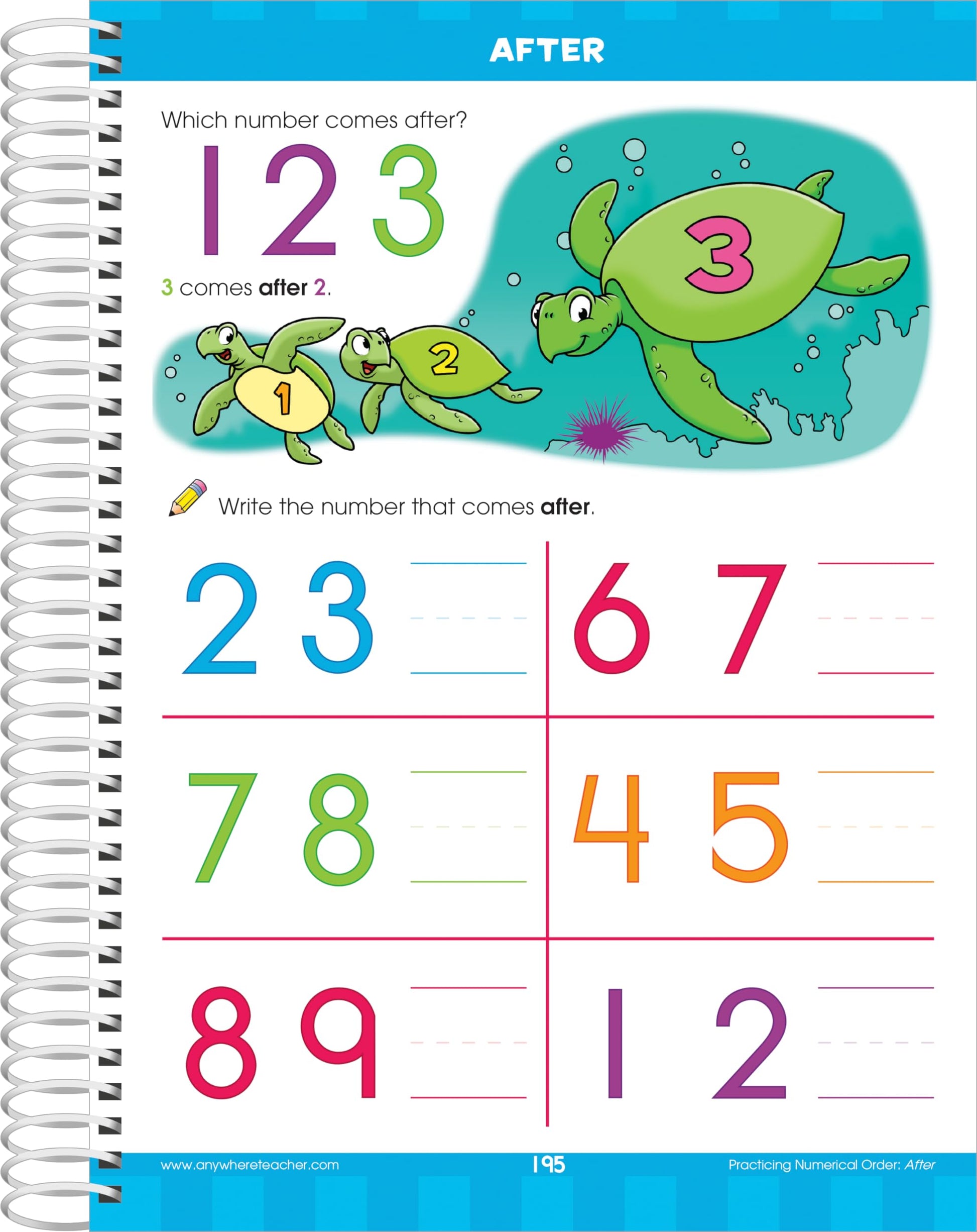 School Zone Big Kindergarten Workbook: 320 Spiral-Bound Pages, Early Reading and Writing, Numbers 0-20, Basic Math, Matching, Story Order, Ages 5-6