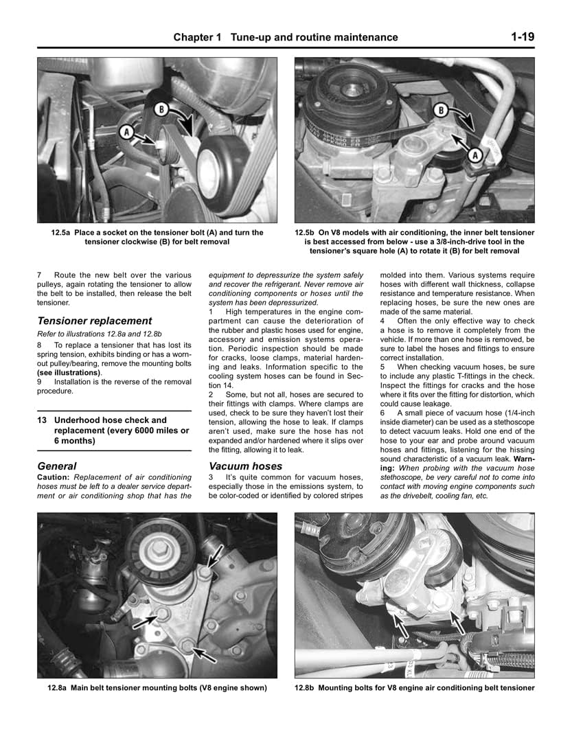 VW New Beetle 1998 thru 2010 Haynes Repair Manual: All Gasoline Engines - TDI Diesel Engine (1998 thru 2004)