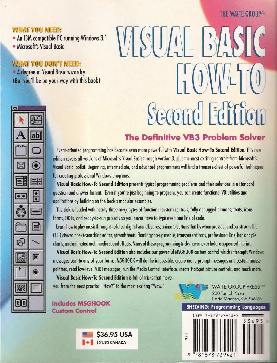 Visual Basic How-To: The Definitive Vb3 Problem Solver/Book and Disk