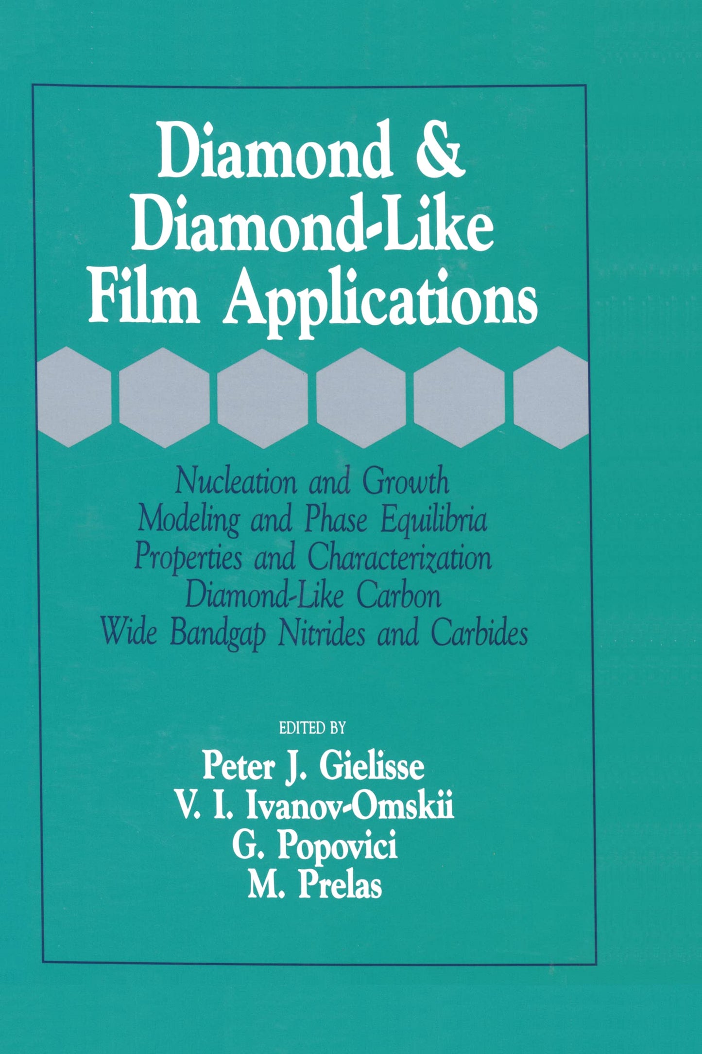 Diamond and Diamond-Like Film Applications (Nucleation and Growth, Modeling and Phase Equilibria, Proper)