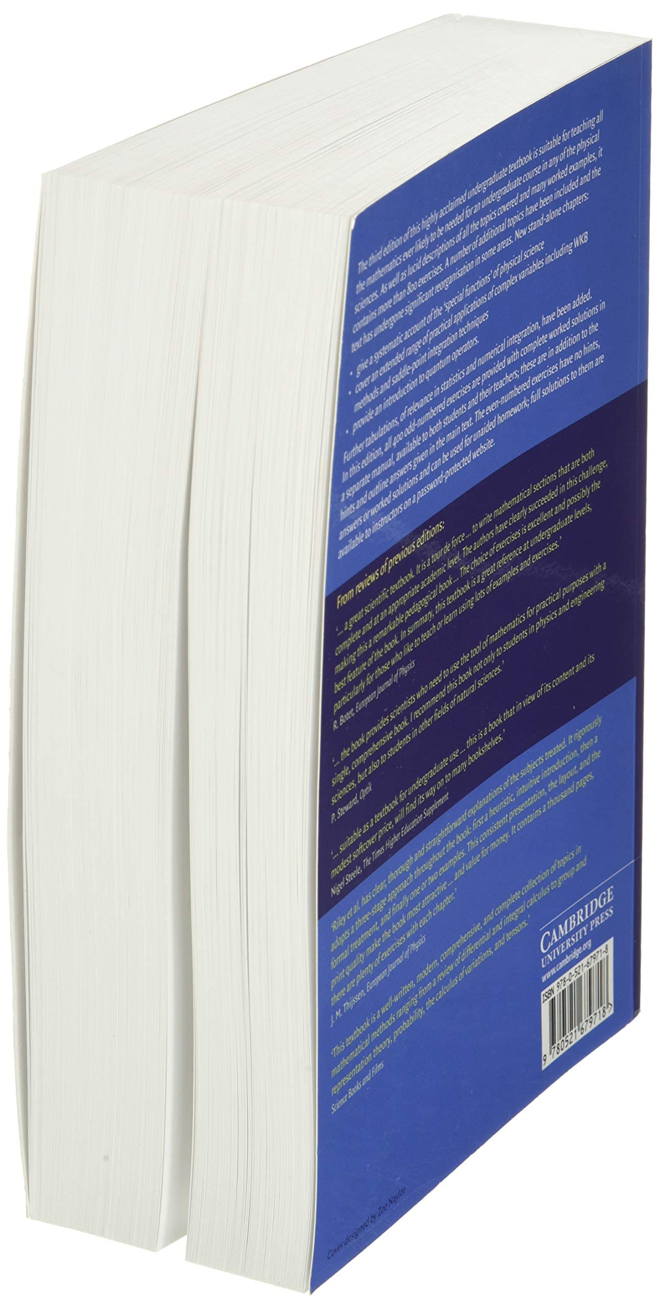 Mathematical Methods for Physics and Engineering: A Comprehensive Guide