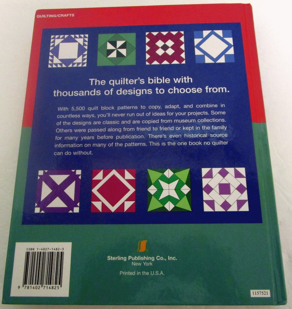 5,500 Quilt Block Designs