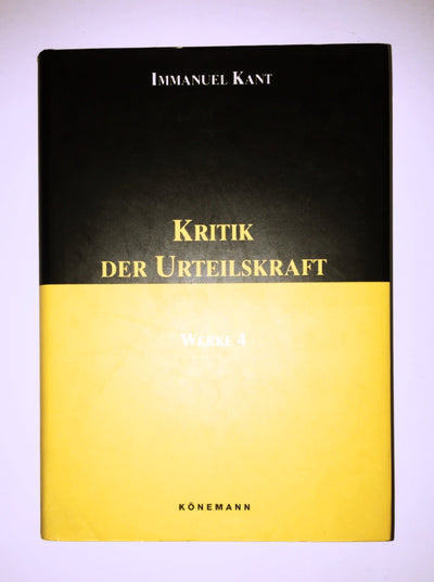 Kritik der Urteilskraft: Werke 4 (German Edition)