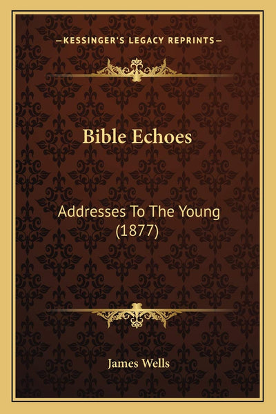 Bible Echoes: Addresses To The Young (1877)