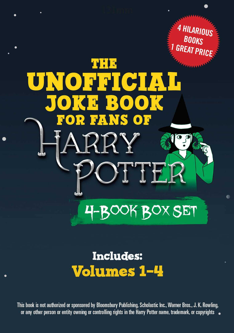The Unofficial Joke Book for Fans of Harry Potter 4-Book Box Set: Includes Volumes 1-4 (Unofficial Jokes for Fans of HP)