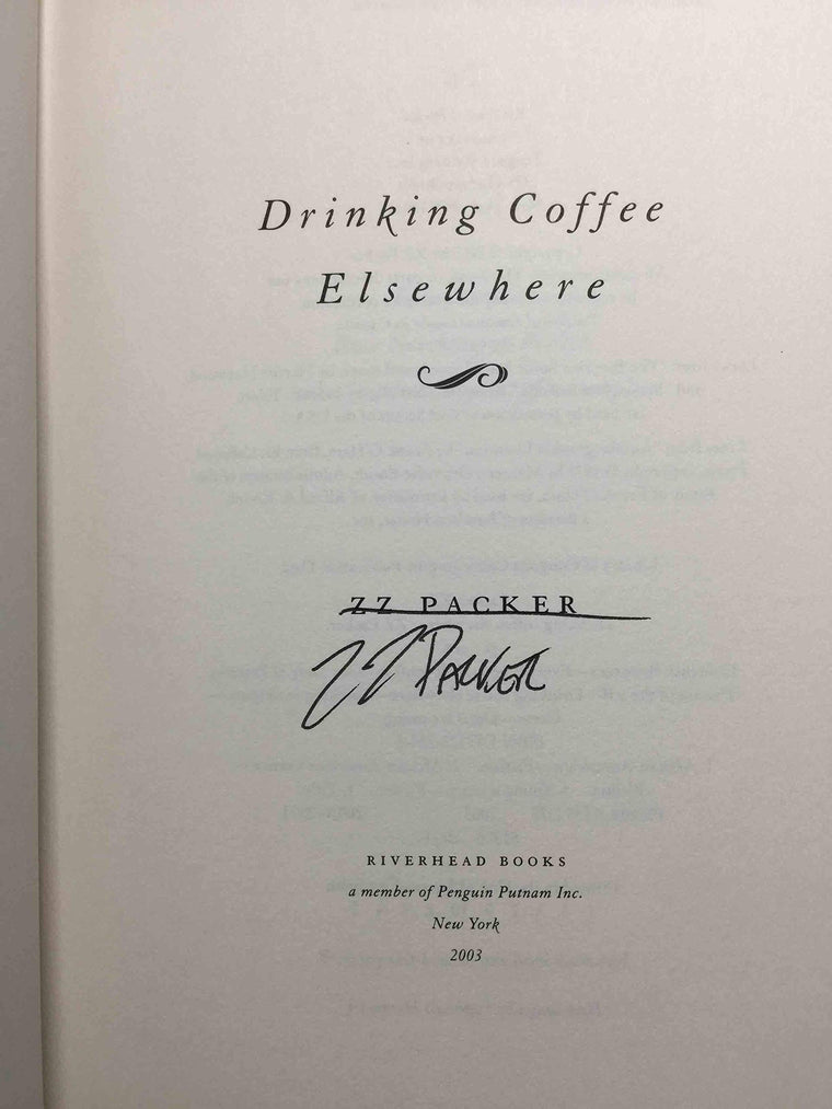 Drinking Coffee Elsewhere — back cover