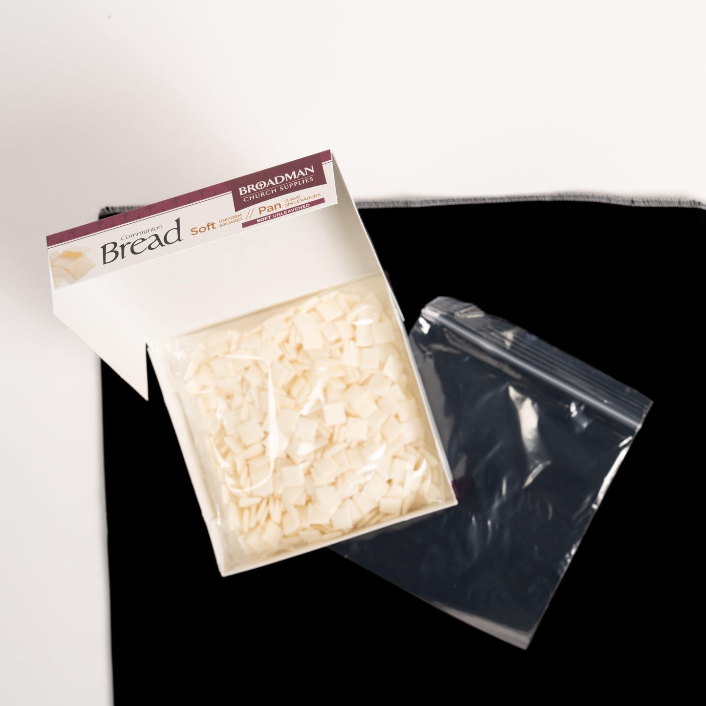 Broadman Church Supplies Communion Bread, Soft Unleavened, 500 Count