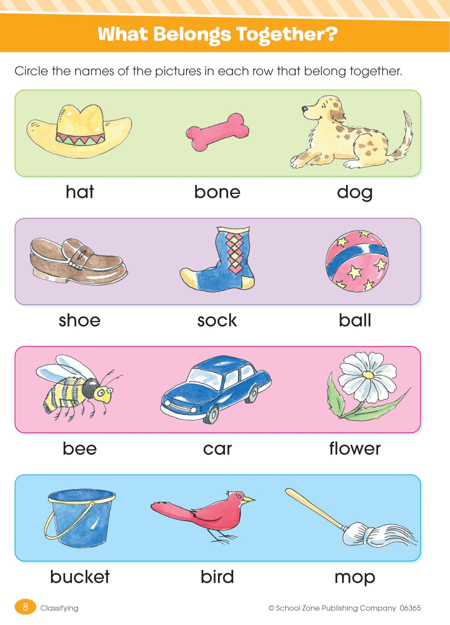 School Zone Big Reading 1-2 Workbook: 320 Pages, 1st Grade, 2nd Grade, Story Order, Parts of Speech, Comprehension, Phonics, Vowels, Ages 6-8