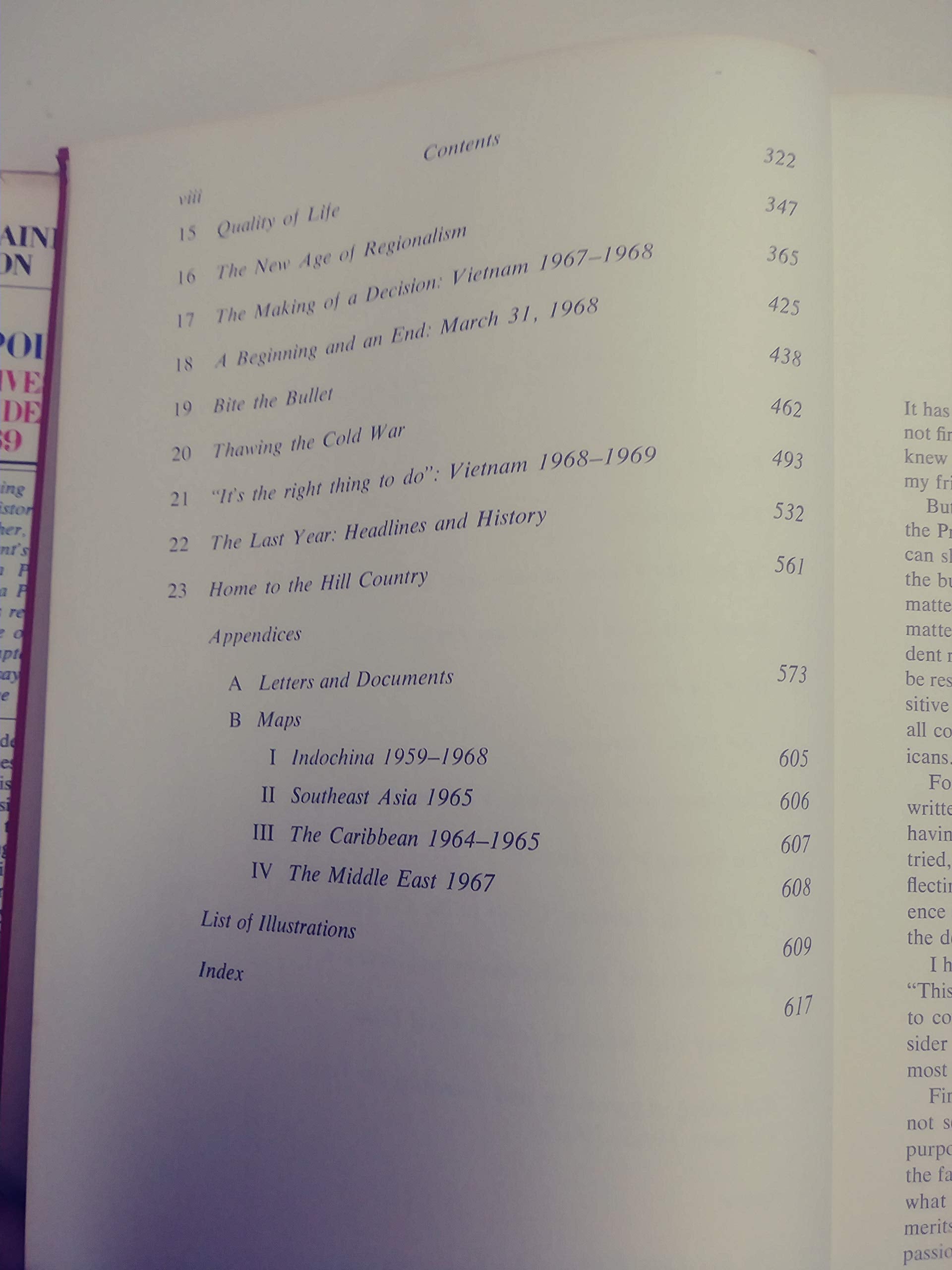 The Vantage Point: Perspectives of the Presidency, 1963-1969