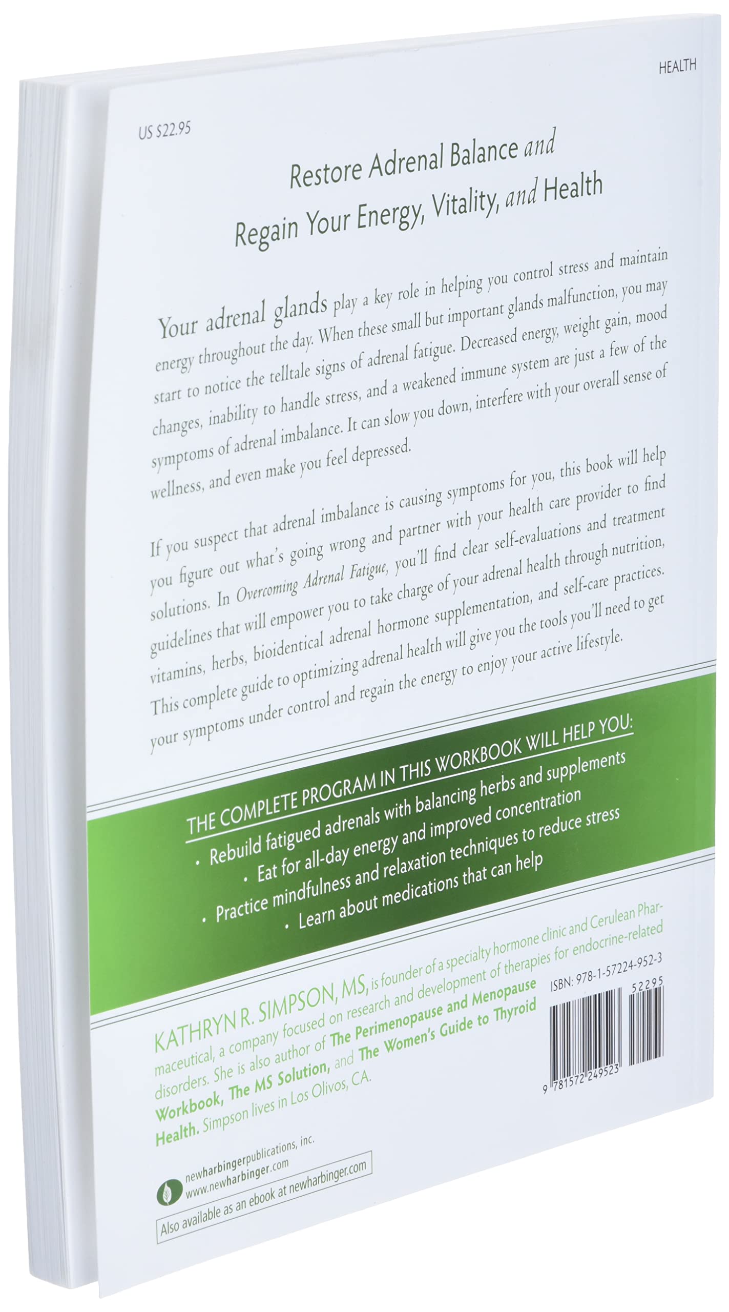 Overcoming Adrenal Fatigue: How to Restore Hormonal Balance and Feel Renewed, Energized, and Stress Free