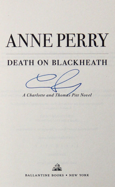 Death on Blackheath: A Charlotte and Thomas Pitt Novel by Pe