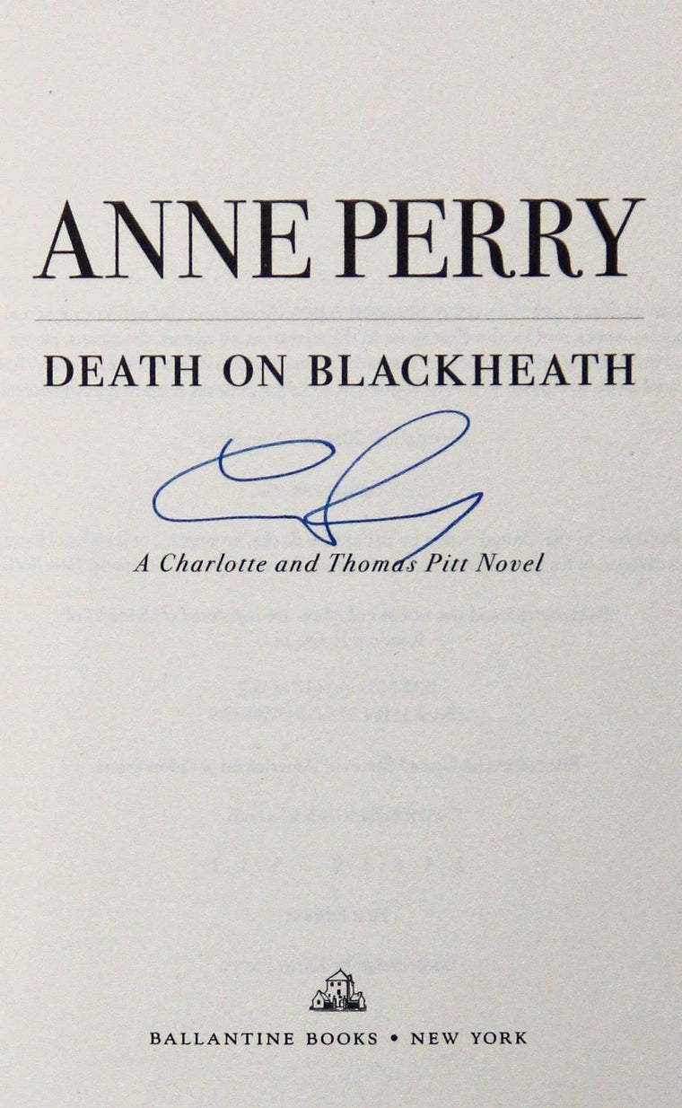 Death on Blackheath: A Charlotte and Thomas Pitt Novel by Pe