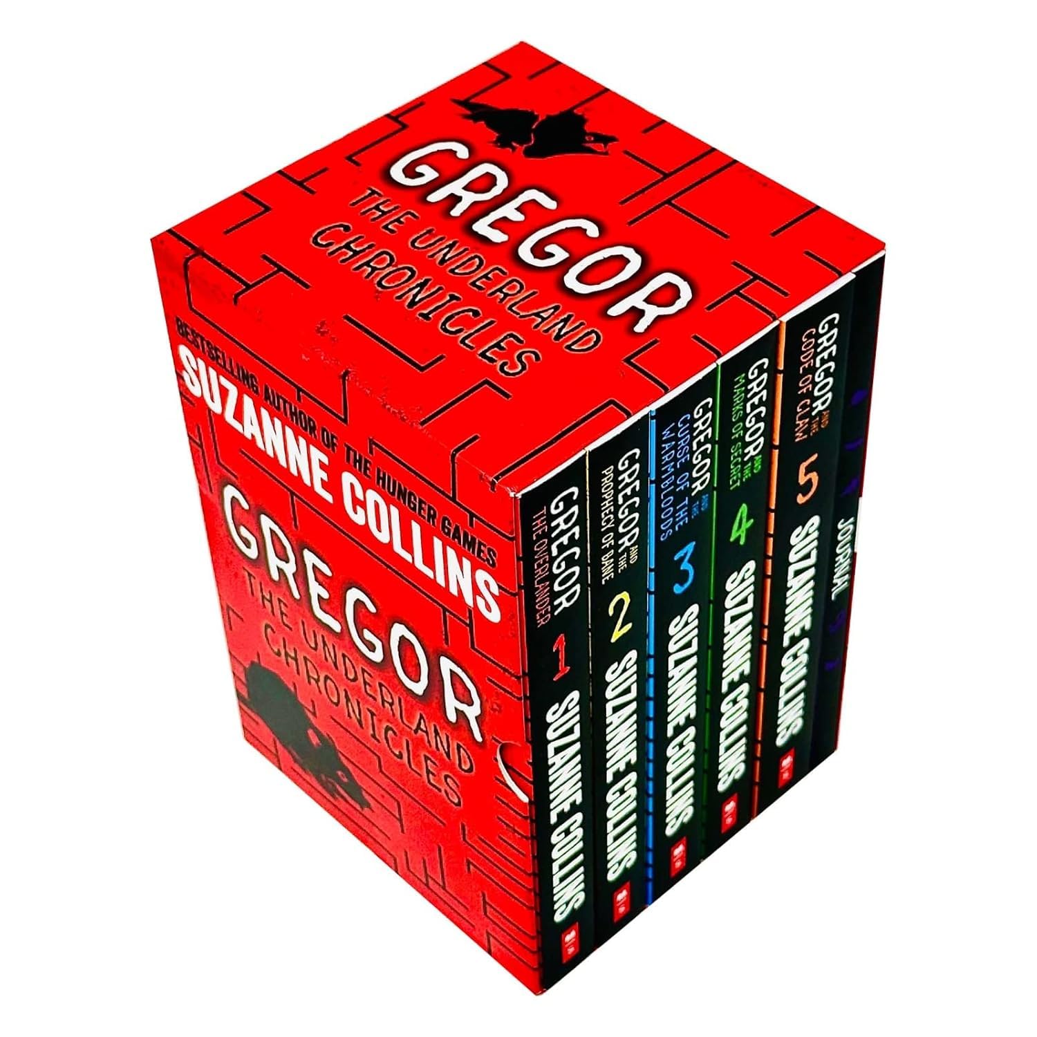 Gregor The Underground Chronicles 6-Pack Boxed Gift Set: Books #1-5 Plus an Exclusive Journal