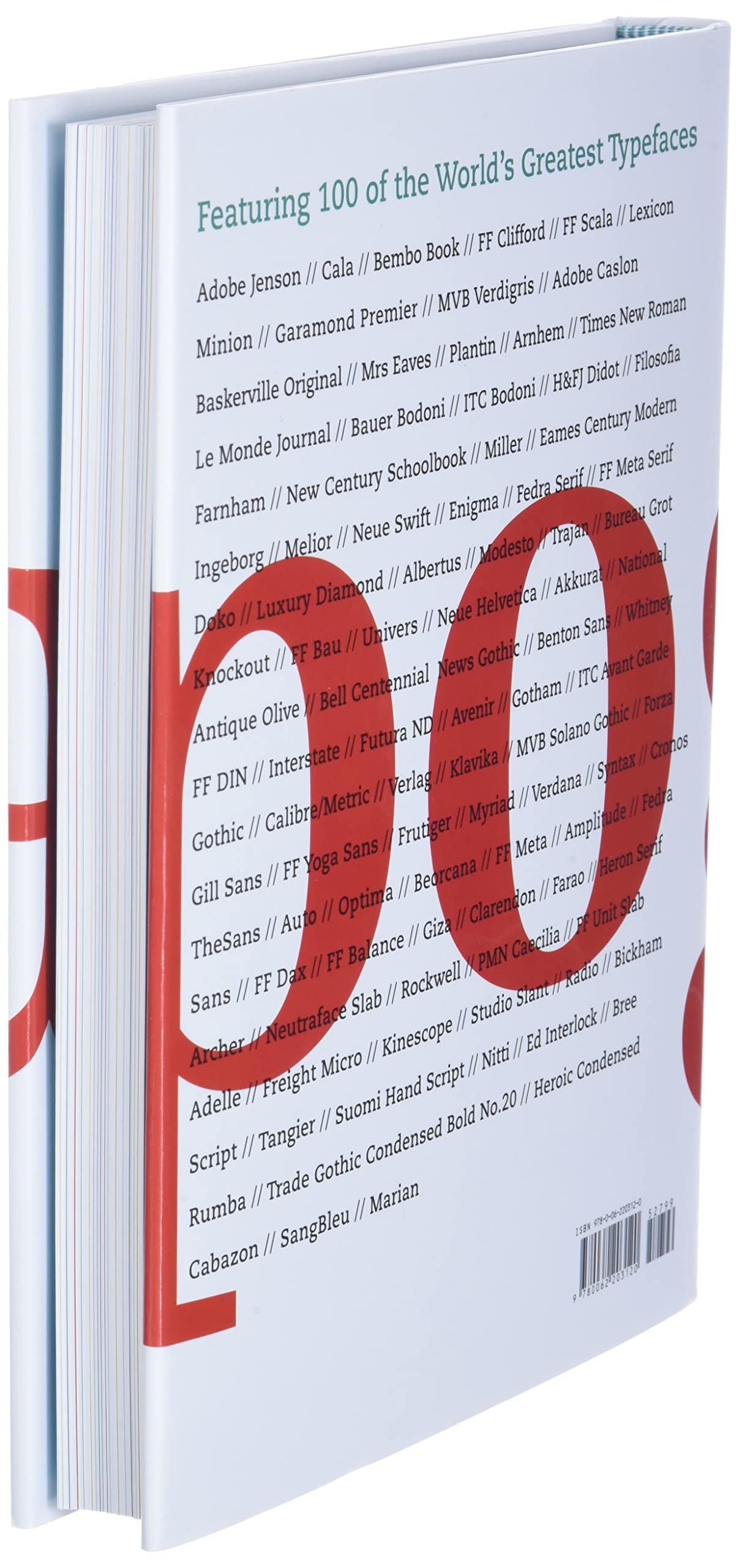 The Anatomy of Type: A Graphic Guide to 100 Typefaces