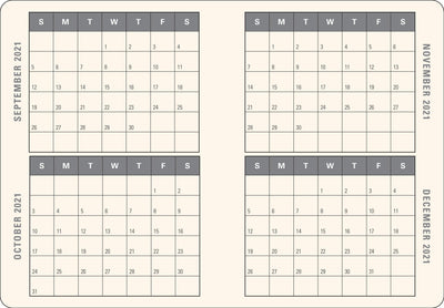 2022 Wildflower Meadow Weekly Planner (16-Month Engagement Calendar) (English and Italian Edition)