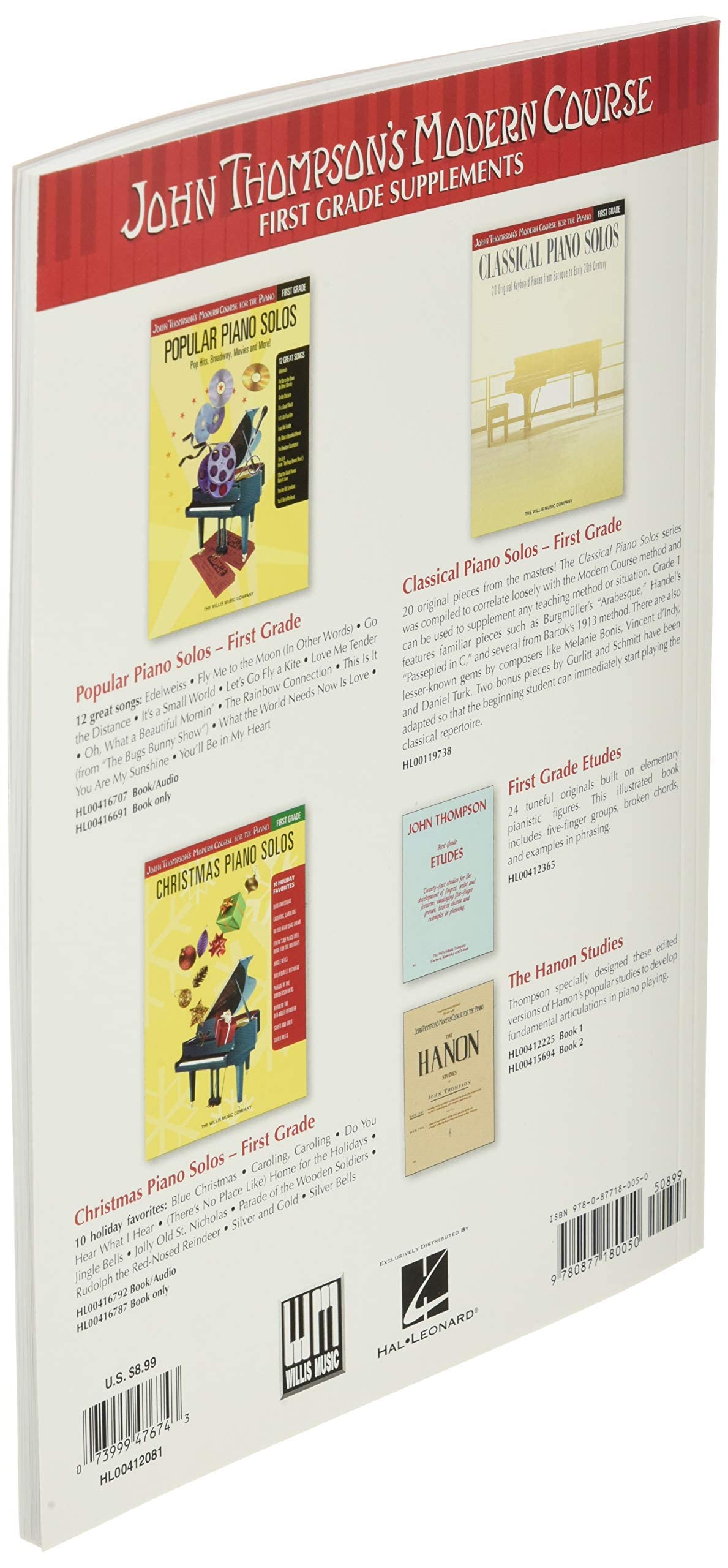 John Thompson's Modern Course for the Piano: First Grade Book