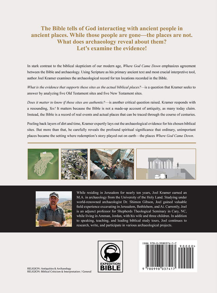 Where God Came Down — back cover