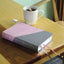 NIV, Personal Size Bible, Large Print, Leathersoft, Pink/Gray, Red Letter, Comfort Print
