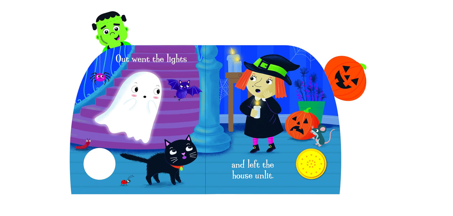 The Itsy-Bitsy Ghost Song Book - Sing Along to the Song - Perfect for Infants and Toddlers, Ages 1 and Up - 1-Button Board Book with Sound