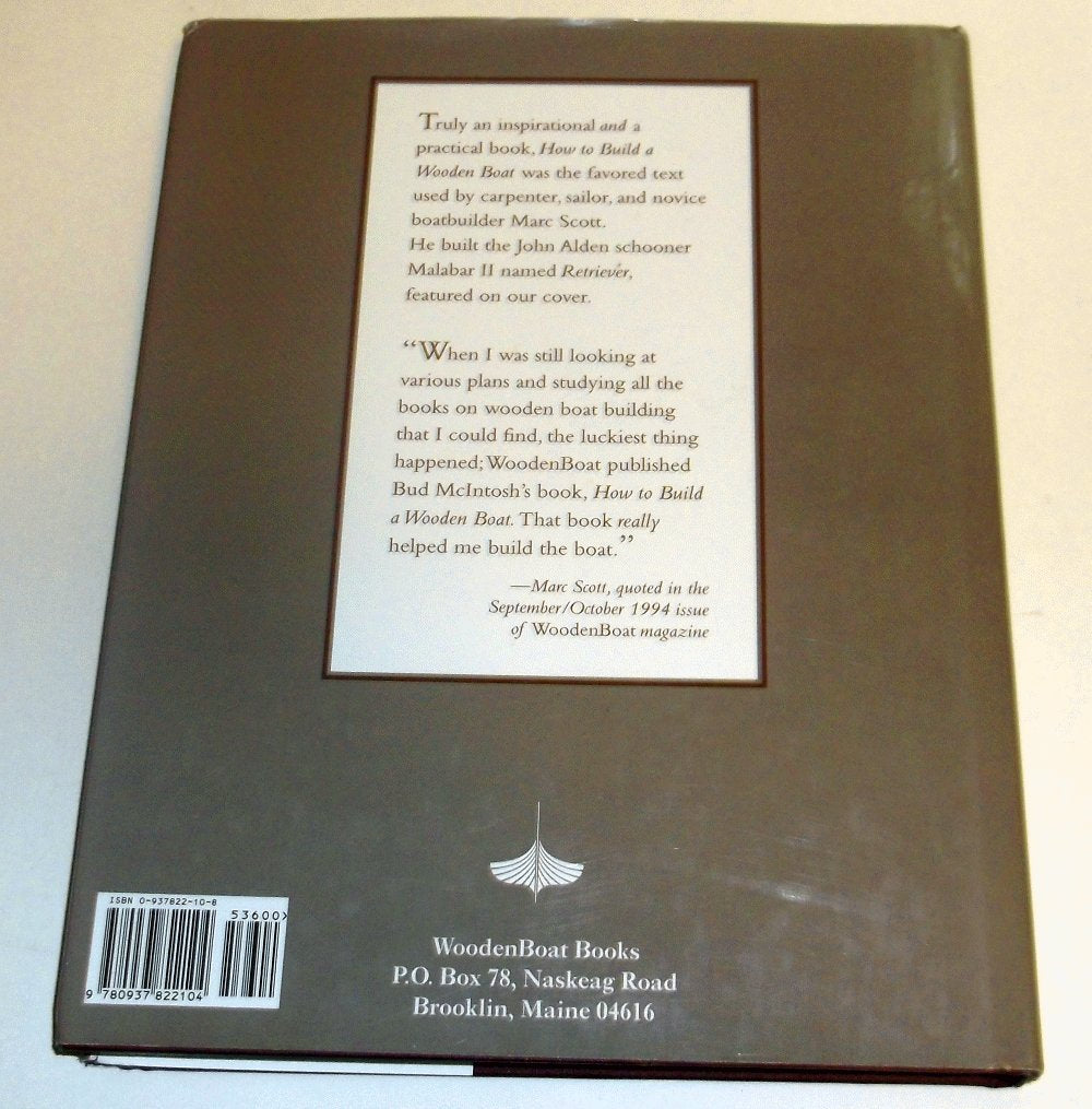 How to Build a Wooden Boat by McIntosh, David C.