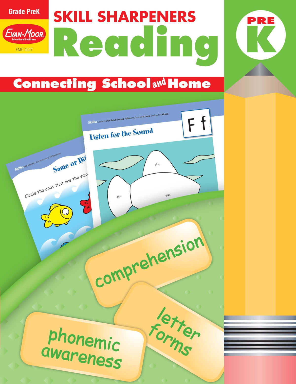 Skill Sharpeners: Reading, Grade Prek Workbook