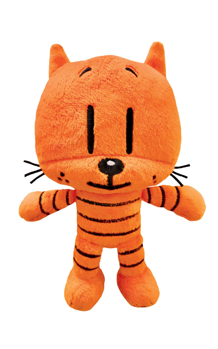 MerryMakers Dog Man's Li'l Petey Plush Toy, 6.5-Inch