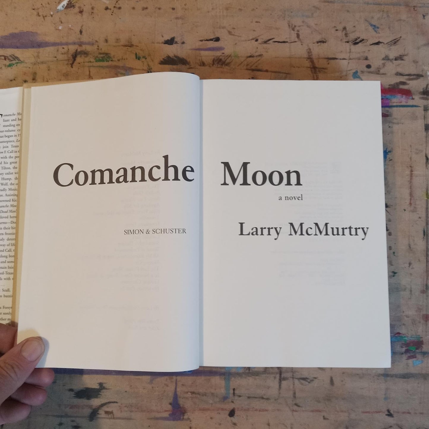 Comanche Moon by Larry McMurtry