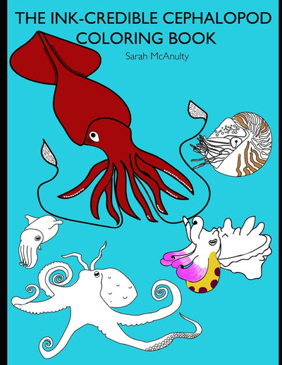 The Ink-credible cephalopod coloring book