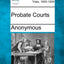 Probate Courts