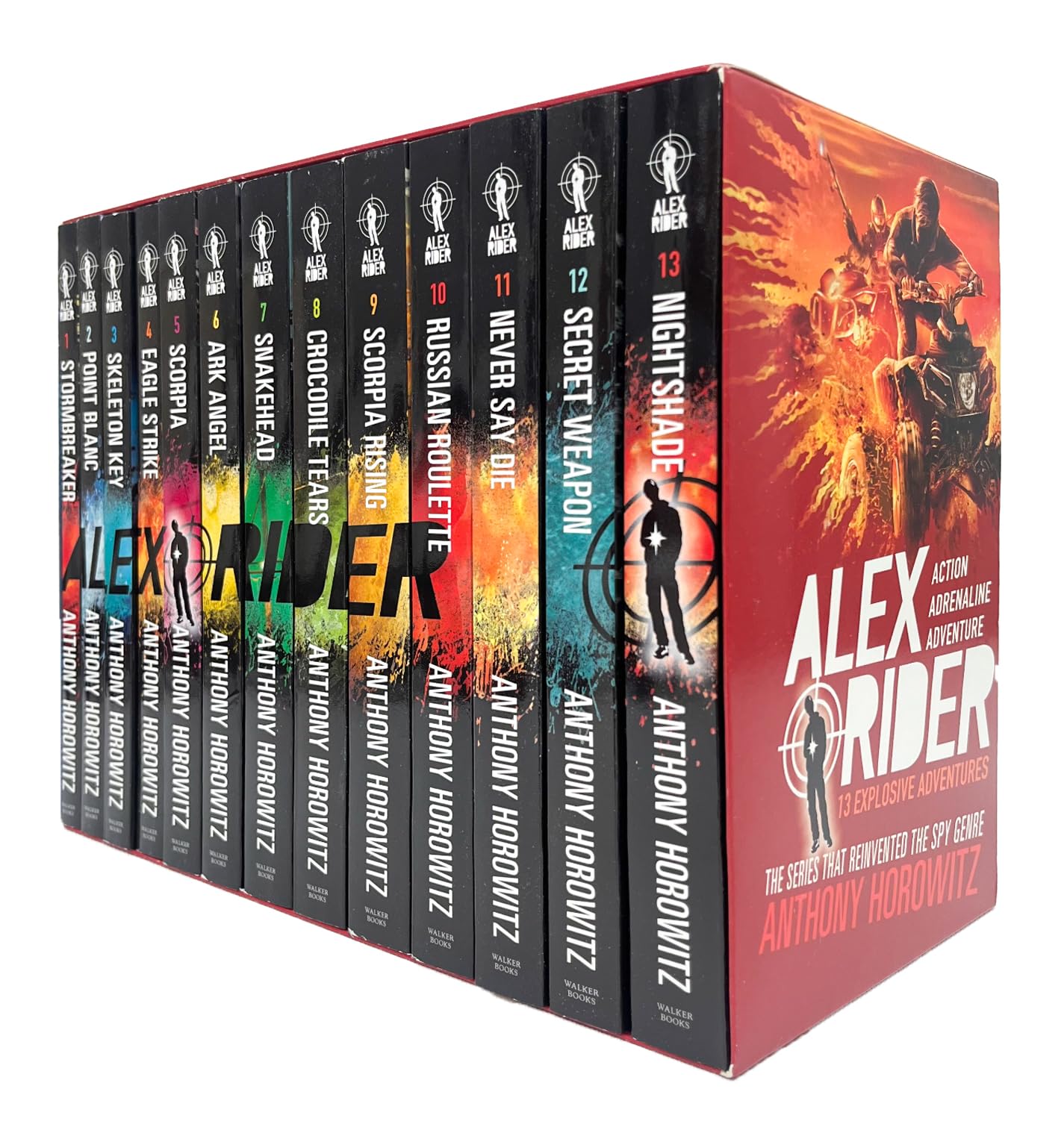 Alex Rider Series 13 Books Collection Set By Anthony Horowitz: 13 Explosive Adventures